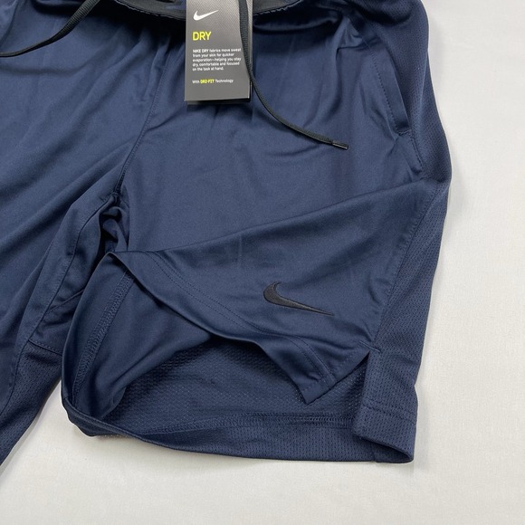 Nike Training Basketball Shorts Dri-Fit Adult Mens Navy Blue Size Small NEW - Picture 12 of 16